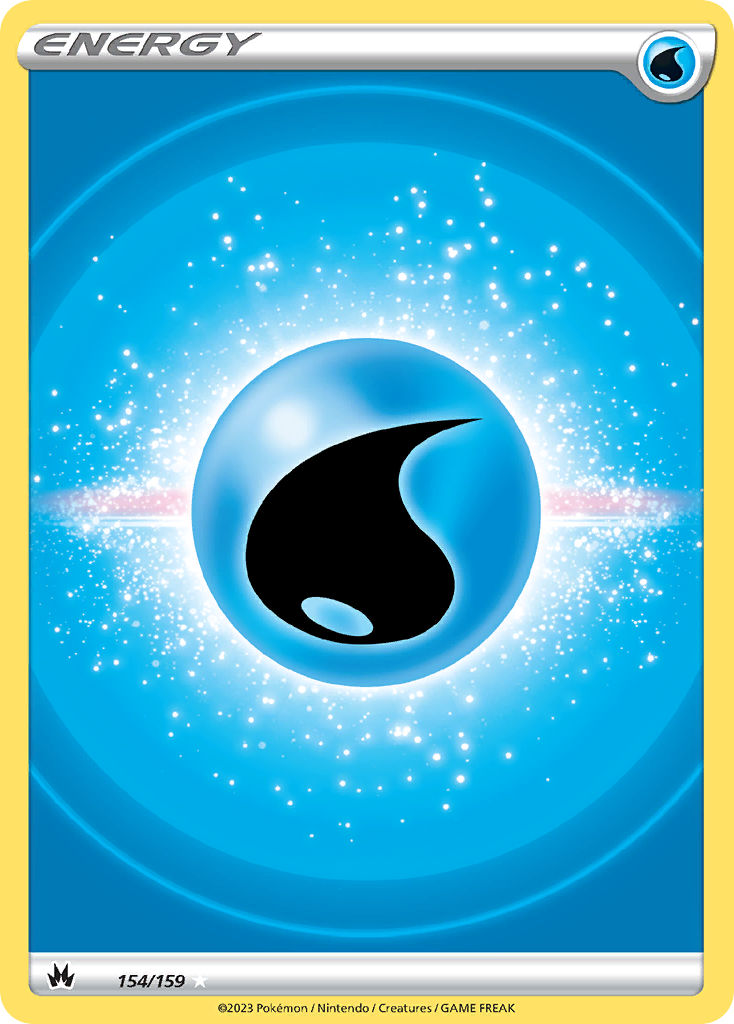 Water Energy 154 159 Crown Zenith Holofoil