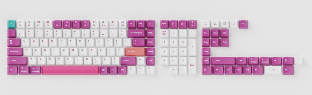 Keychron Unicorn C 133 Key OEM Profile Dye Sub PBT Keycap Set