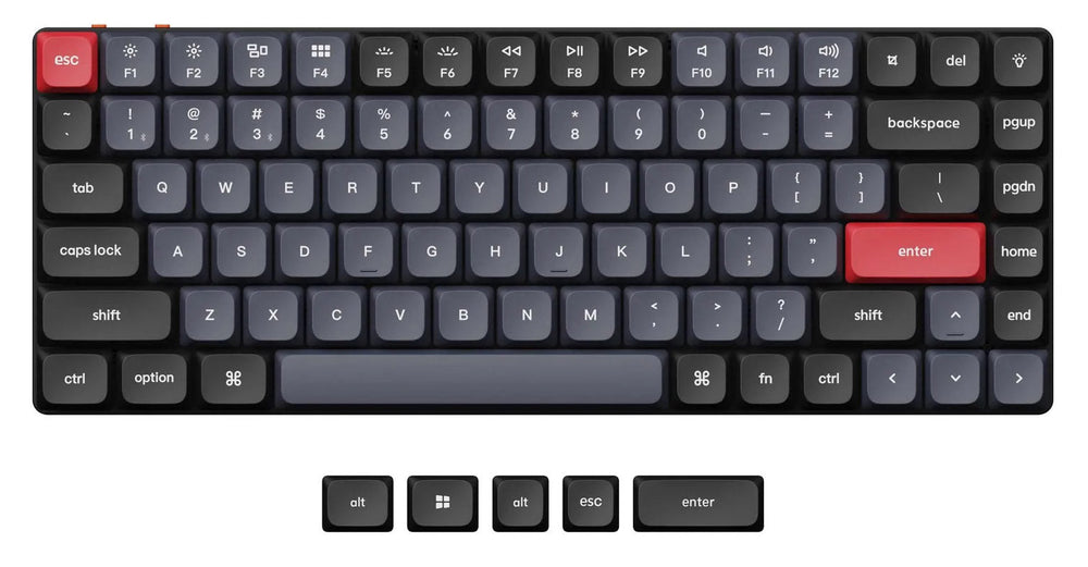 Keychron K3 Pro 75% Hotswap Bluetooth RGB Double Shot PBT Win + Mac Mechanical Keyboard