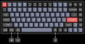Keychron K2 Pro 75% Bluetooth RGB Win + Mac Double Shot PBT Mechanical Keyboard