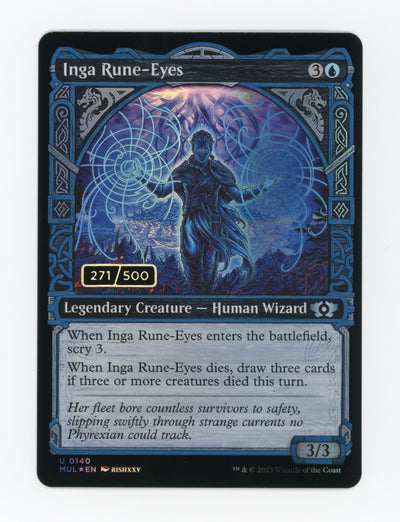 Inga Rune-Eyes — Serial Numbered||271/500|Planar Showcase|Foil — ID 17311