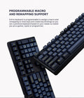 Mistel X8BT V2 Glaze Blue Hotswap Bluetooth Double Shot PBT Mechanical Keyboard