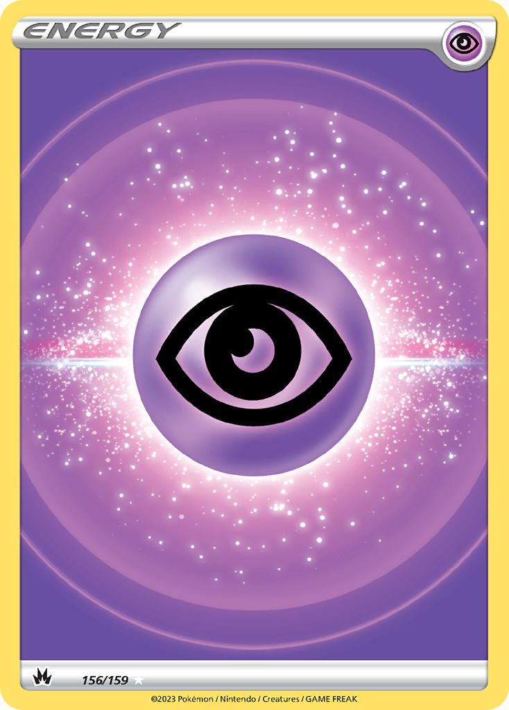 Psychic Energy 156 159 Crown Zenith Holofoil