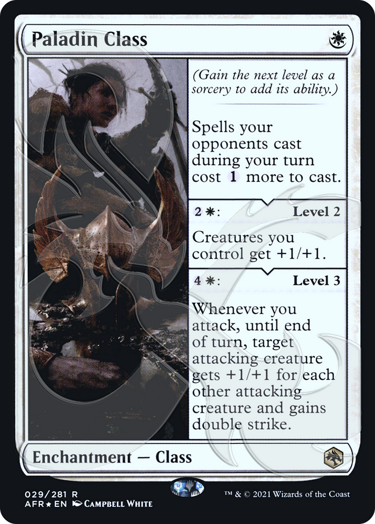 Paladin Class (AFR&-29A) - Adventures in the Forgotten Realms Promos Foil