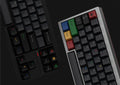 KBDFans PBTFans Retro Dark Lights RGBY Kit 31 Key Cherry Profile Double Shot PBT Add-on Keycap Set