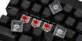 Mistel MD600 Alpha Black 60% Alice Hotswap Bluetooth RGB Mechanical Keyboard
