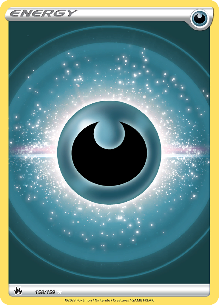 Darkness Energy 158 159 Crown Zenith Holofoil