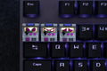 Hot Keys Project HKP Error Smart Grey Purple Artisan Keycap