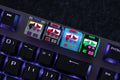 Hot Keys Project HKP Error Sad Grey Purple Artisan Keycap