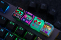 Hot Keys Project HKP Error Smart Trans Blue Red Artisan Keycap