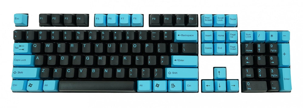 Tai-Hao 104 Key ABS Double Shot Keycap Set Starry Night / Pulse