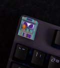 Hot Keys Project HKP Error Smart Grey Blue Purple Artisan Keycap