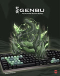 Tai-Hao TPR MKII Malachite Backlit 23 Key OEM Profile Rubber Keycap Set