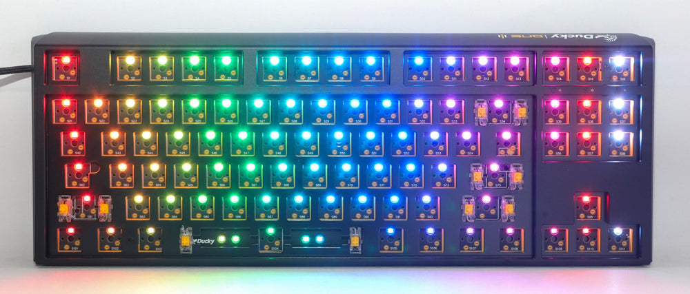 Ducky One 3 TKL Black Barebones Hotswap RGB Mechanical Keyboard