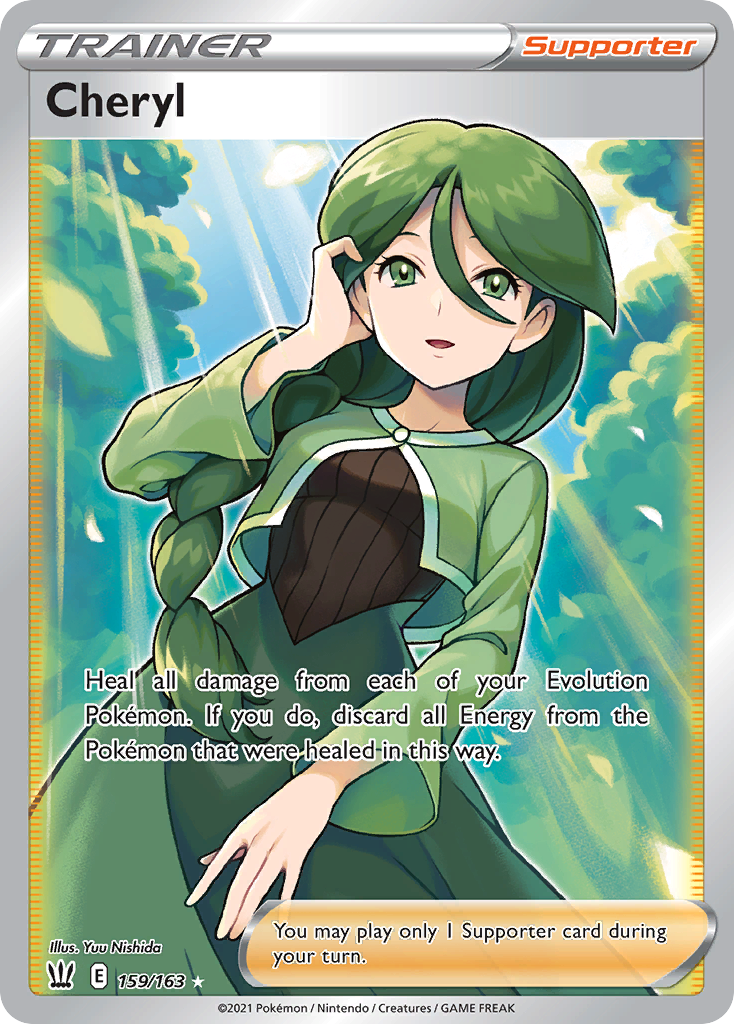 Cheryl 159 163 Battle Styles Holofoil