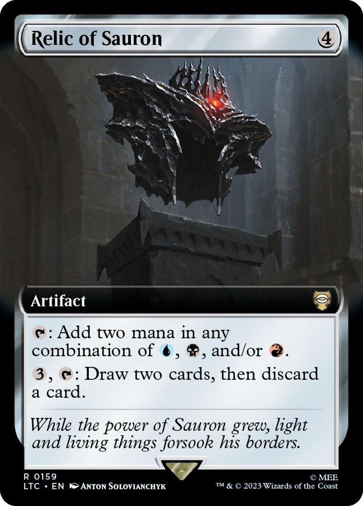 Relic of Sauron (LTC-159) - Tales of Middle-earth Commander: (Extended Art)