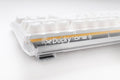 Ducky One 3 Aura Clear White Hotswap RGB Double Shot ABS Mechanical Keyboard