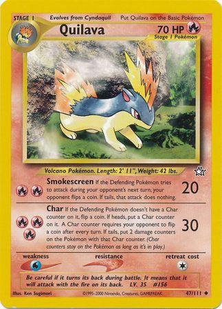 Quilava (47/111) - Neo Genesis Unlimited
