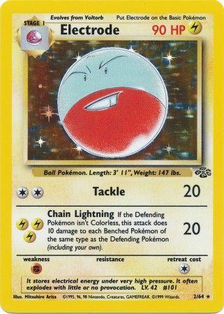 Electrode (2/64) - Jungle Unlimited Holofoil