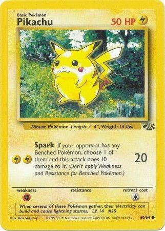 Pikachu (60/64) - Jungle Unlimited