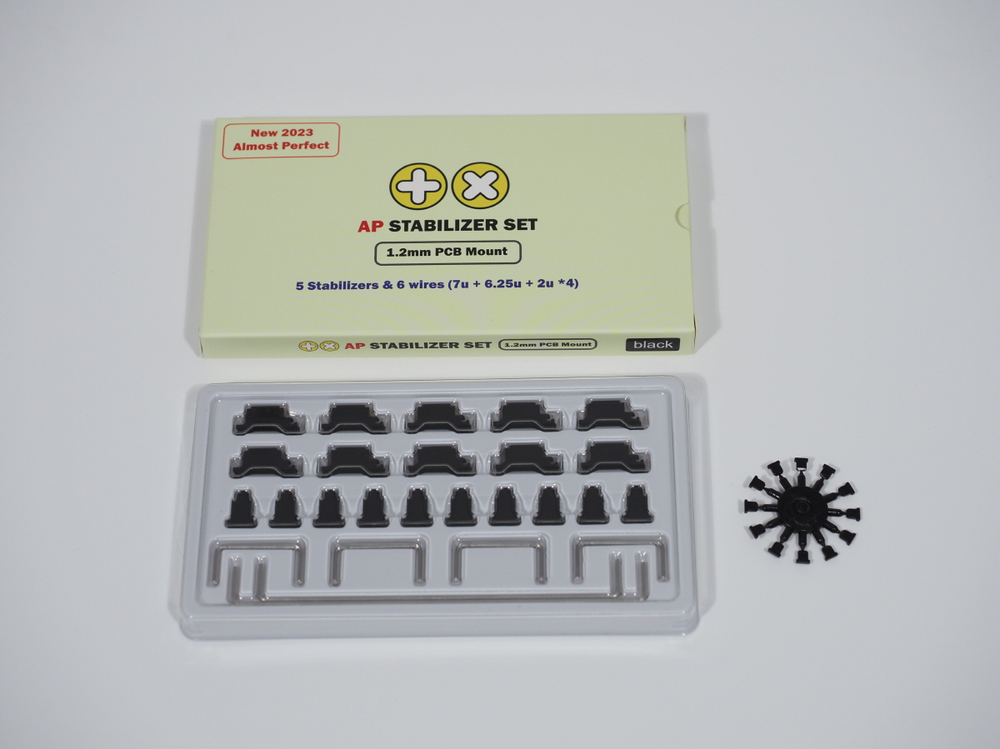 TX AP Stabilizers 1.2mm PCB Mount Clip-in TKL Kit