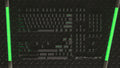 KBDFans Clear Scanner Translucent 157 Key Cherry Profile Polycarbonate Keycap Set