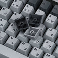 KBDFans Cement Grey Japanese 149 Key Cherry Profile PBT Dye Sub Keycap Set