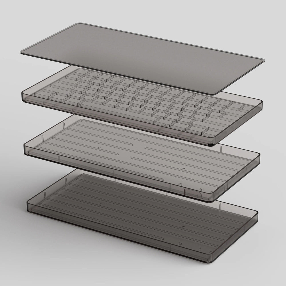 KBDFans PBTfans Keycap Tray Translucent Ink