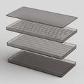 KBDFans PBTfans Keycap Tray Translucent Ink