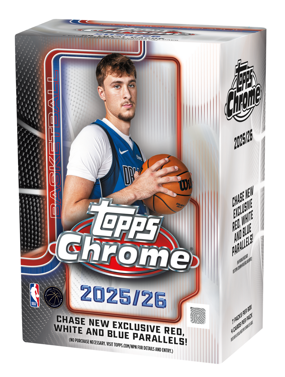 2025/26 Topps Chrome Basketball Blaster Box