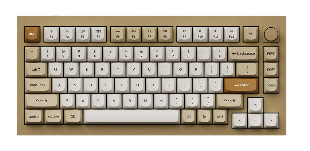 Keychron Q1 V2 w/ Knob Special Edition Aluminum 75% Hotswap RGB Win + Mac Mechanical Keyboard