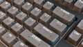 KBParadise V80 V2 Black Crystal TKL Hotswap White LED Double Shot Polycarbonate Mechanical Keyboard