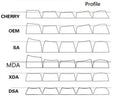 KBParadise Ice 135 Key XDA Profile Dye Sub PBT Keycap Set