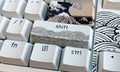 KBParadise Great Wave 108 Key OEM Profile Double Shot PBT Keycap Set