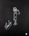 Stan Lee Authentic Signed 16x20 Canvas w/ Spider-man Sketch PSA/DNA #W00379