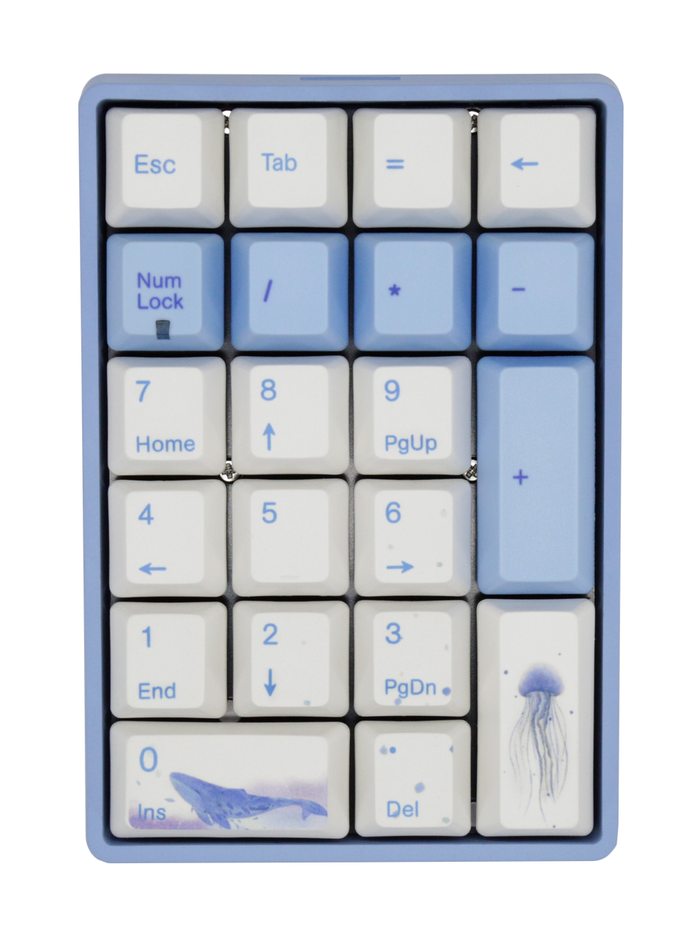 Varmilo VB21M Sea Melody Numpad Dye Sub PBT Mechanical Keyboard