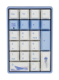 Varmilo VB21M Sea Melody Numpad Dye Sub PBT Mechanical Keyboard