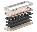 MelGeek Mojo68 RGB LED 65% Double Shot PBT Mechanical Keyboard