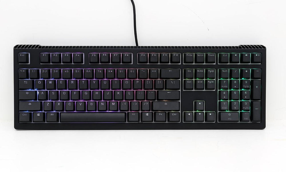 Ducky 108 Key PBT Black Double Shot Backlit Keycap Set