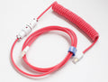Ducky Apple Red Premicord Custom USB Cable