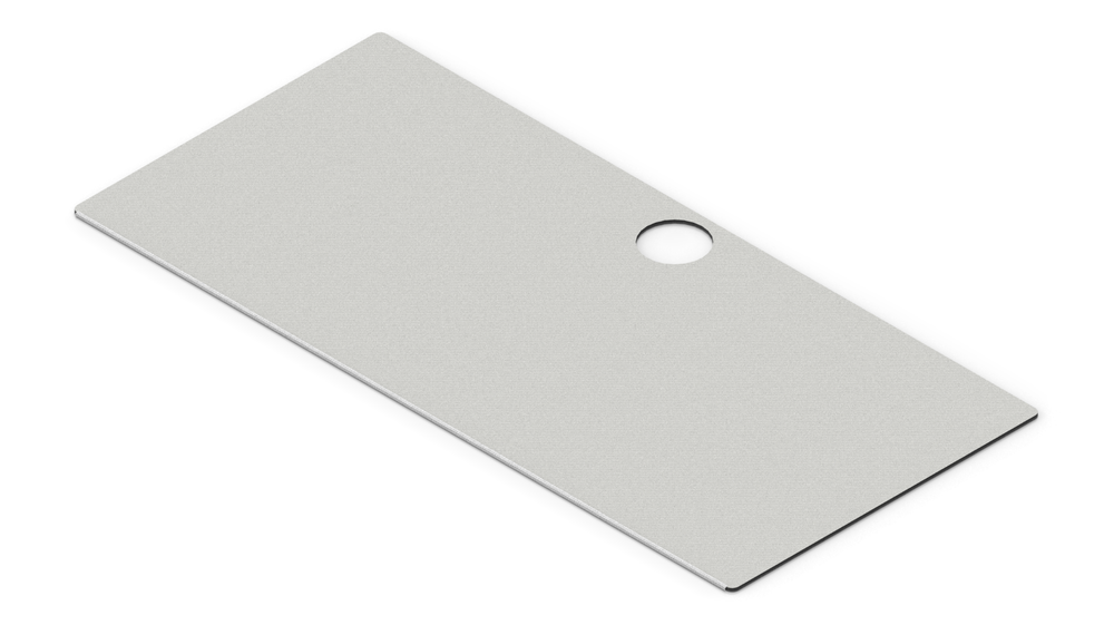 White IKEA MICKE Desk Mat (41" / 105 cm) Full-desk Mouse Pad
