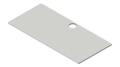 White IKEA MICKE Desk Mat (41" / 105 cm) Full-desk Mouse Pad