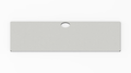 White IKEA MICKE Desk Mat (41" / 105 cm) Full-desk Mouse Pad