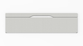White IKEA ALEX Desk Mat (39" / 100 cm) Full-desk Mouse Pad