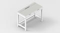 White IKEA ALEX Desk Mat (39" / 100 cm) Full-desk Mouse Pad