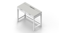White IKEA ALEX Desk Mat (39" / 100 cm) Full-desk Mouse Pad