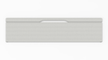 White IKEA ALEX Desk Mat (52" / 132 cm) Full-desk Mouse Pad