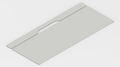 White IKEA ALEX Desk Mat (52" / 132 cm) Full-desk Mouse Pad