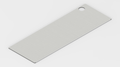 White IKEA MICKE Desk Mat (56" / 142 cm) Full-desk Mouse Pad