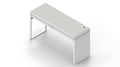 White IKEA MICKE Desk Mat (56" / 142 cm) Full-desk Mouse Pad